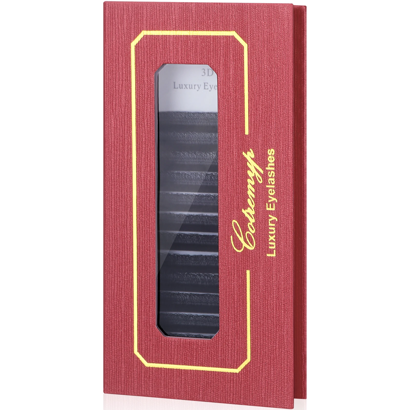 

3 Leaf Clover Grafting Eyelashes Reusable Long Wispy Curly Flat Root False Eyelashes for Women Easy to Remove