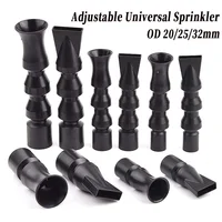 หัวฉีดปั๊มน้ำตู้ปลา OD20/25/32 แบบปากเป็ด ปรับได้ สำหรับปั๊มกรองตู้ปลา ท่อส่งน้ำหมุนได้ ข้อต่อท่อระบายน้ำ 1