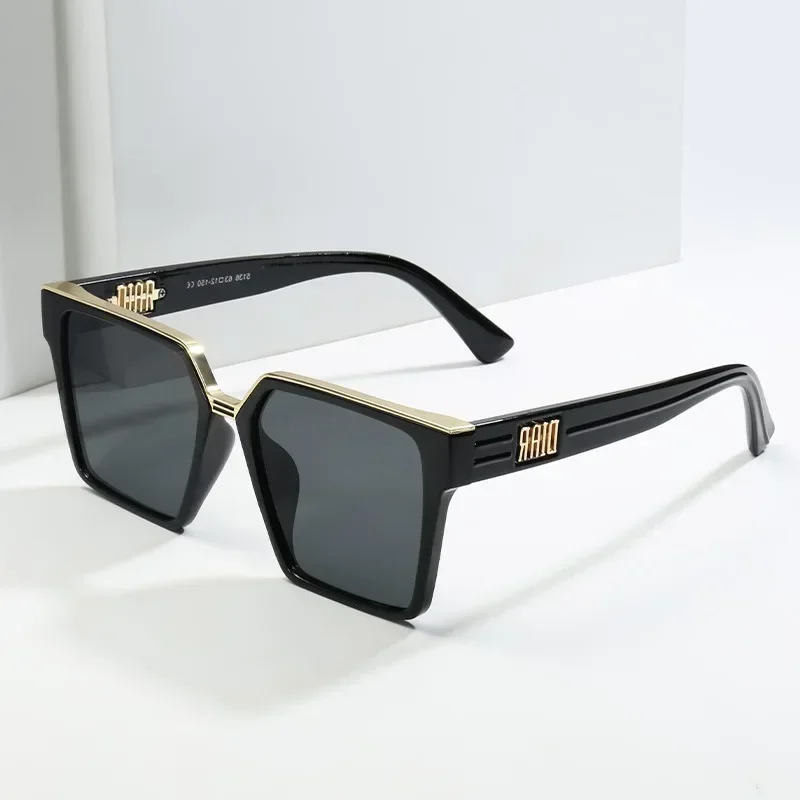 

2024New verano Fashion Luxury Brand Sunglasses Box High end Women's Sunglasses Trend Versatile UV Protection очки солнцезащитные