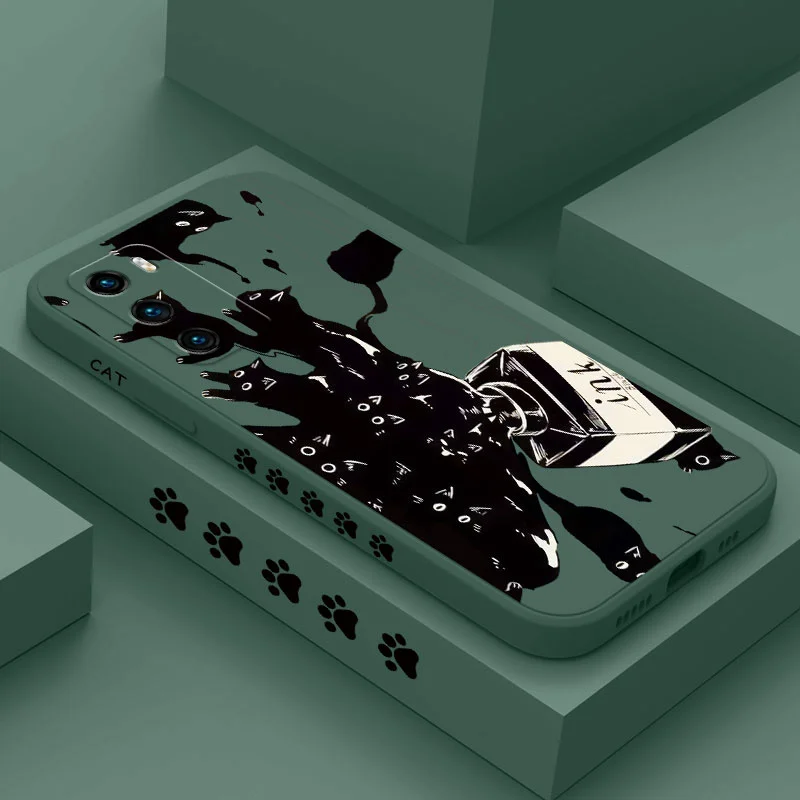 Naughty Cat Design Protective Phone Case