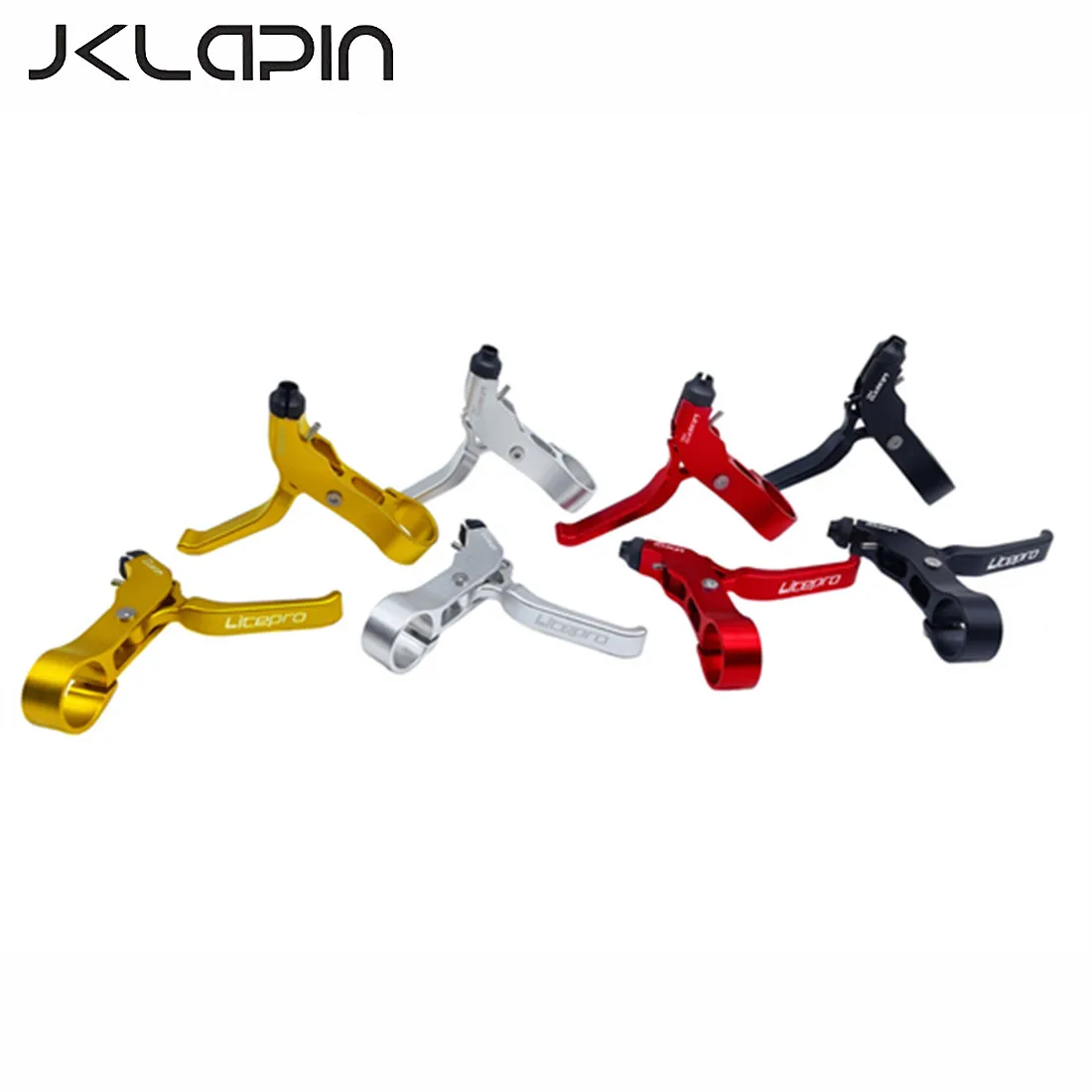 JKLapin Litepro P91 Aluminum Alloy Brake Lever Road Folding Bike 412 V Brake Lever For Brompton