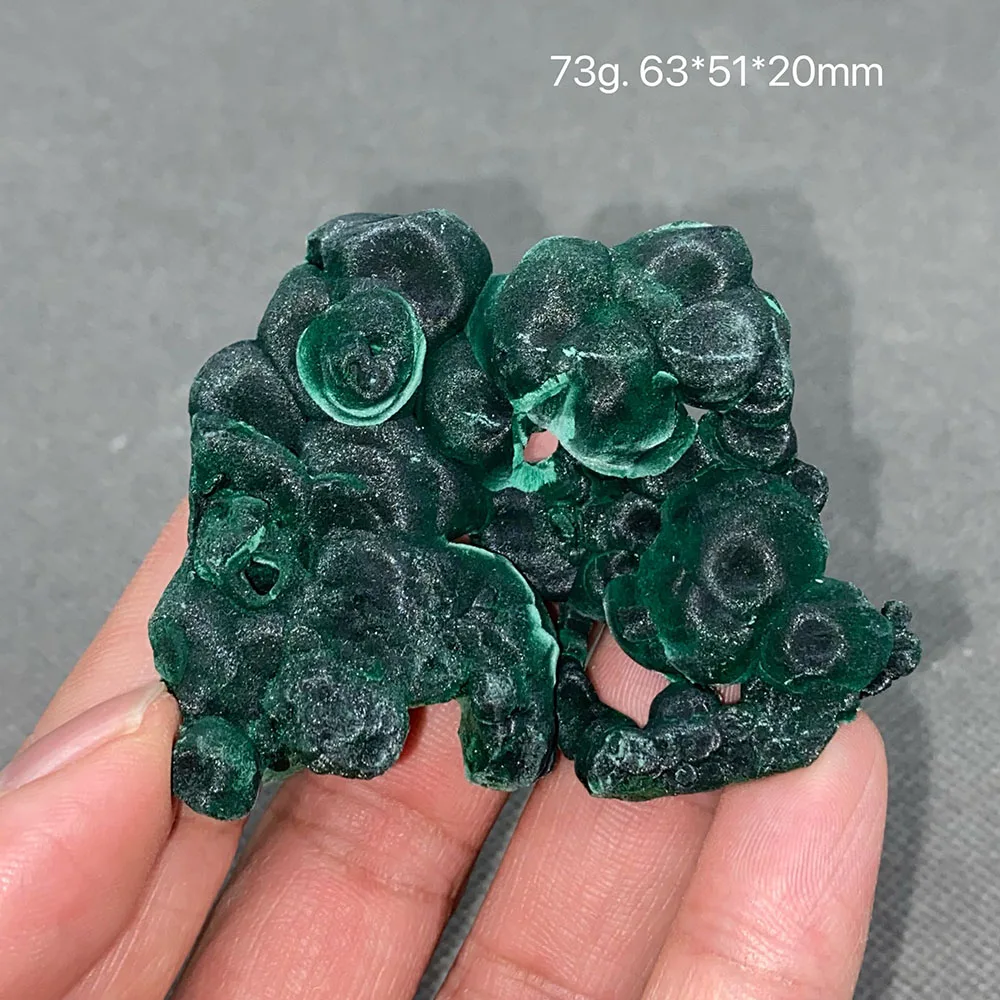 Natural Green Malachite Raw Stone beautiful needle-shaped plus velvet quartz stone mineral specimen healing home decor