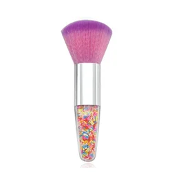 Nail Art Dusting Brush - Beauty and Manicure Tool (Colorful)