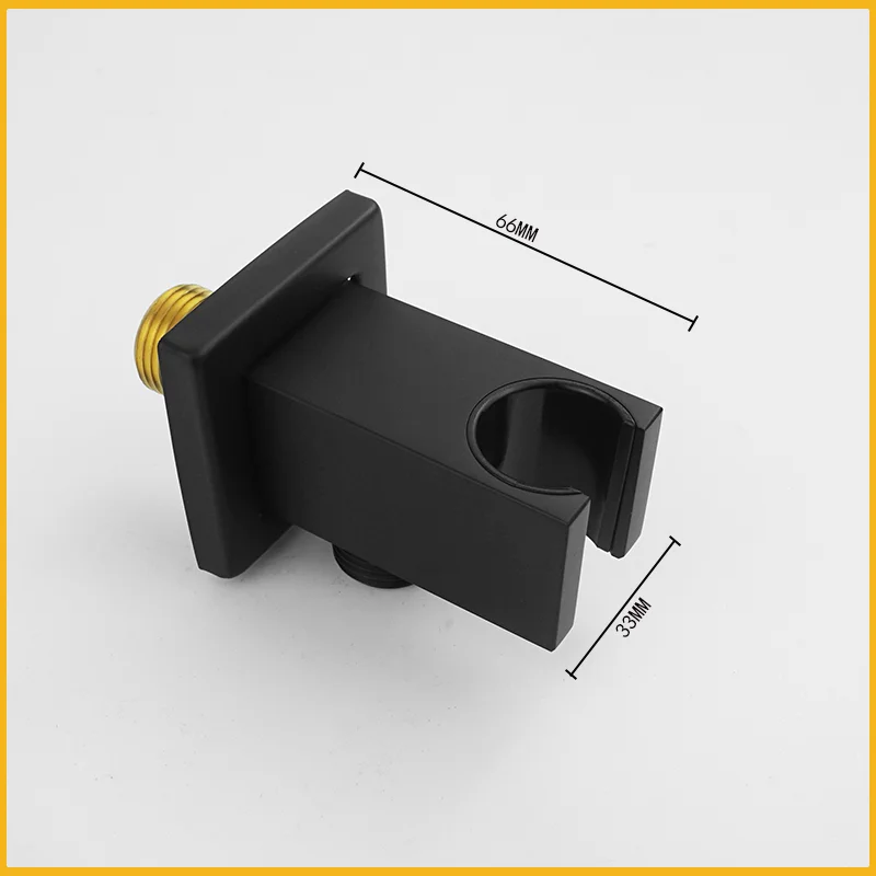 Valaz Douche Murale Carrée à Encastrer Avec Poignée Creuse Carrée