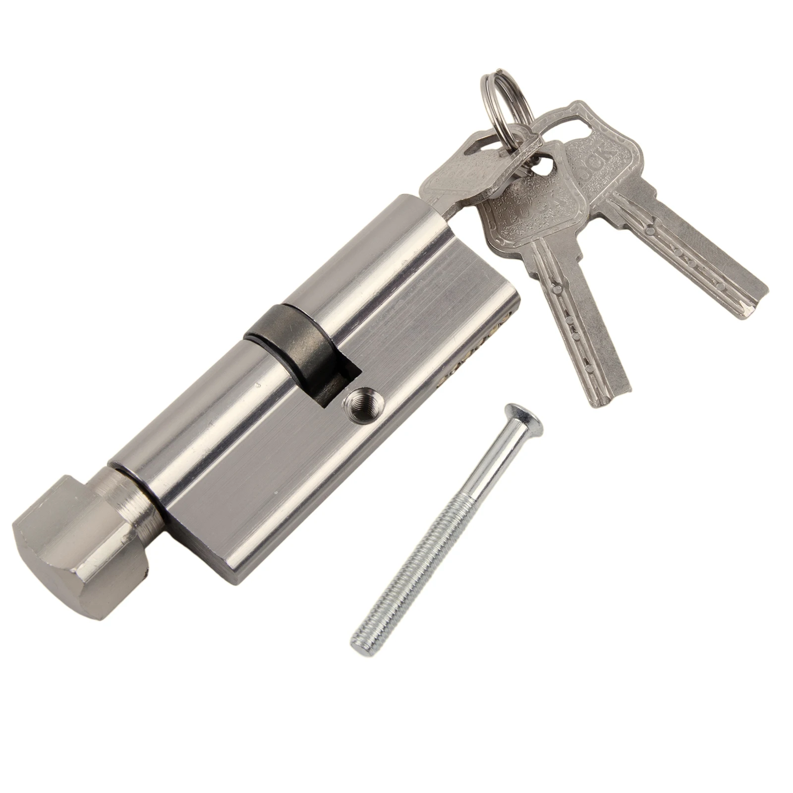 Door Lock Cylinder Universal 70 With 3 Keys Indoor Wooden Anti-Theft Entrance Brass Lengthened Core