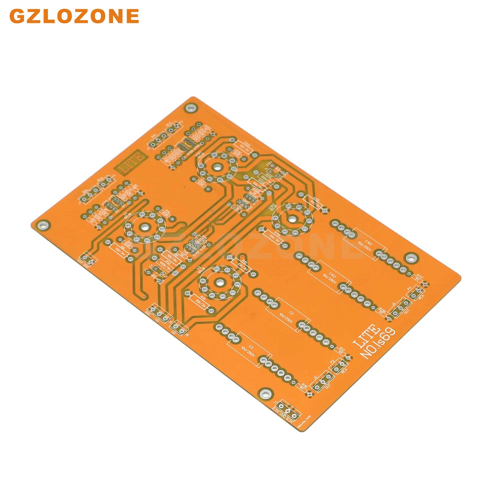 LITE LS69 Fully Balanced 6922 (6DJ8) Tube Preamplifier Bare PCB