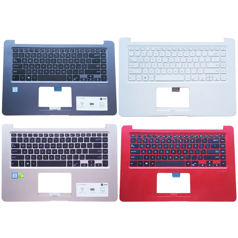 

Новинка 95%, верхняя крышка для рук, английская клавиатура для ASUS Vivobook S510 S510UN X510 X510UA A510 F510 X510UQ UN UR Series