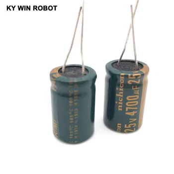 5 pz/lotto DIP 16*25mm 25V 4700UF Condensatore Elettrolitico 4700UF 25V 16*25mm