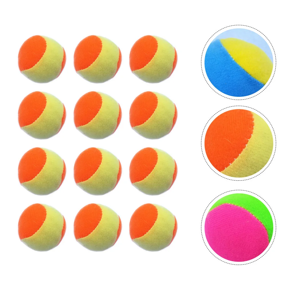 

12 Pcs Goo Ball Sticky Toy Sucker Family Game Silk Floss Throwing