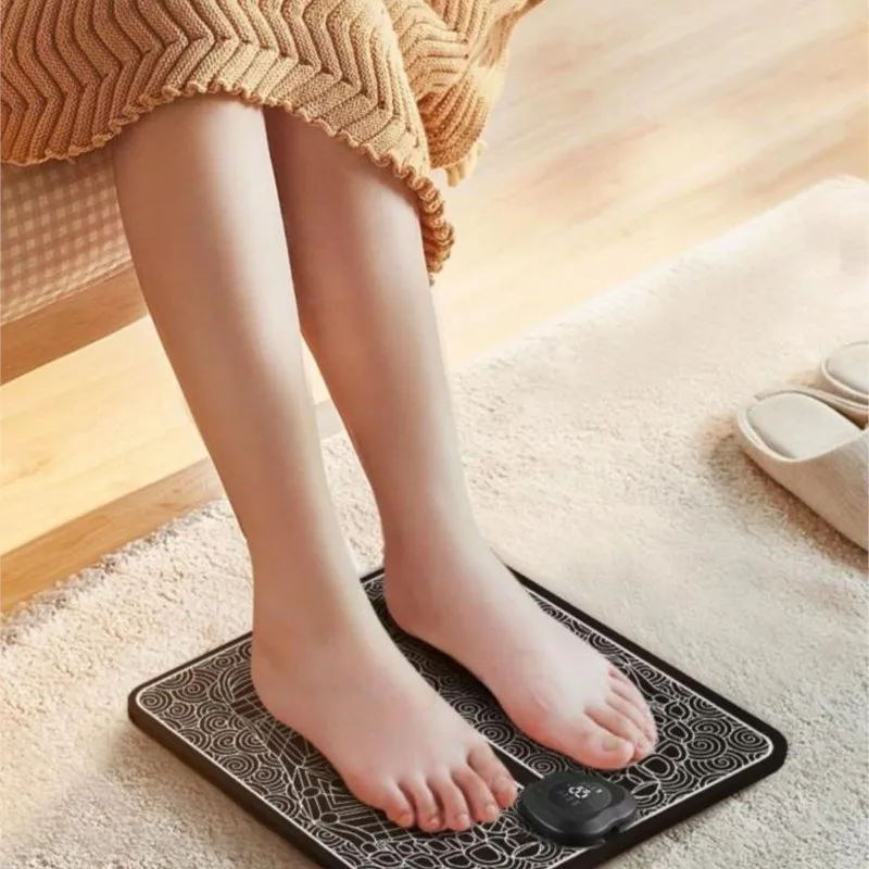 Ems Massage Electric Foot Massager Pad Fisioterapia Electrodos Stimulador Fisioterapia Massageador Healthcare Masajeador Saude
