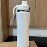 EWAYS Water Cup Sports Bottle Water Bottle Stainless Titanium Vacuum Portable Leakproof Outdoor Cup Birthday Gift