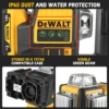 Dewalt DW089LG 3 Sides*360 12 Lines Laser 12V Battery Horizontal Green Light tool Meter Outdoor Degree Vertical bare machine 1