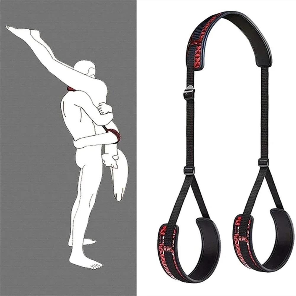 Sex Toys For Couples Self Bandage Belt BDSM Sets Sex Swing Bondage Leg Spreader Fetish Rope SM Slave Harness Adult Couple Toys Sex Swings