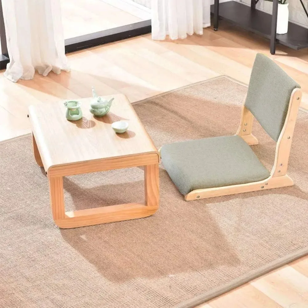 Chair Accent Furniture,Foldable Meditation Floor Chair, Living Room Chair Floor Seat, Portable Japanese Legless