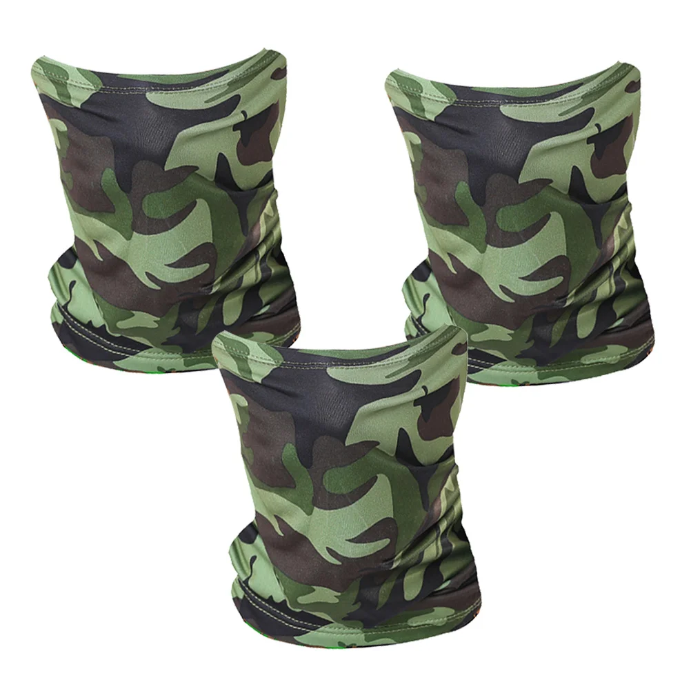 

3pcs Scarf Bandana Balaclava Printed Scarf Neck Gaiters Headwear for Outdoor