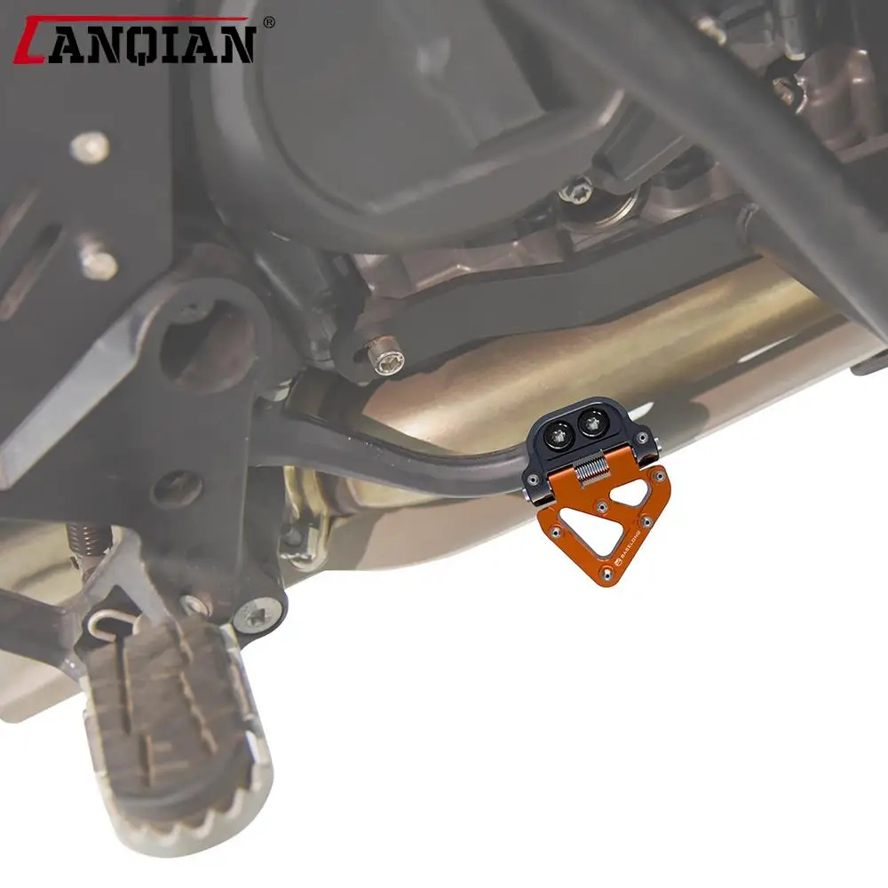 

Для SHERCO SE SEF 125 250 300 450 500 2012 2013 2014 2015 2016-2023 складной задний ножной тормоз, педаль, шаговый наконечник, пластина, увеличитель