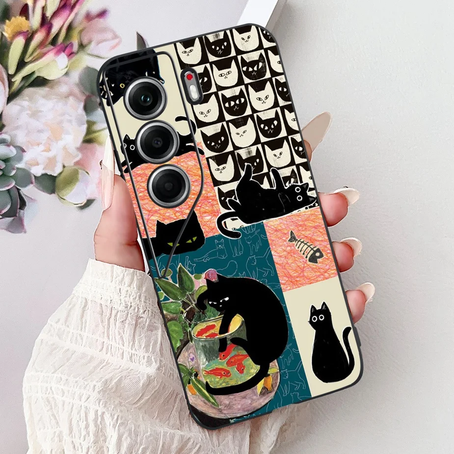 Fashion Painted Shockproof Phone Case - Soft Protective Cover