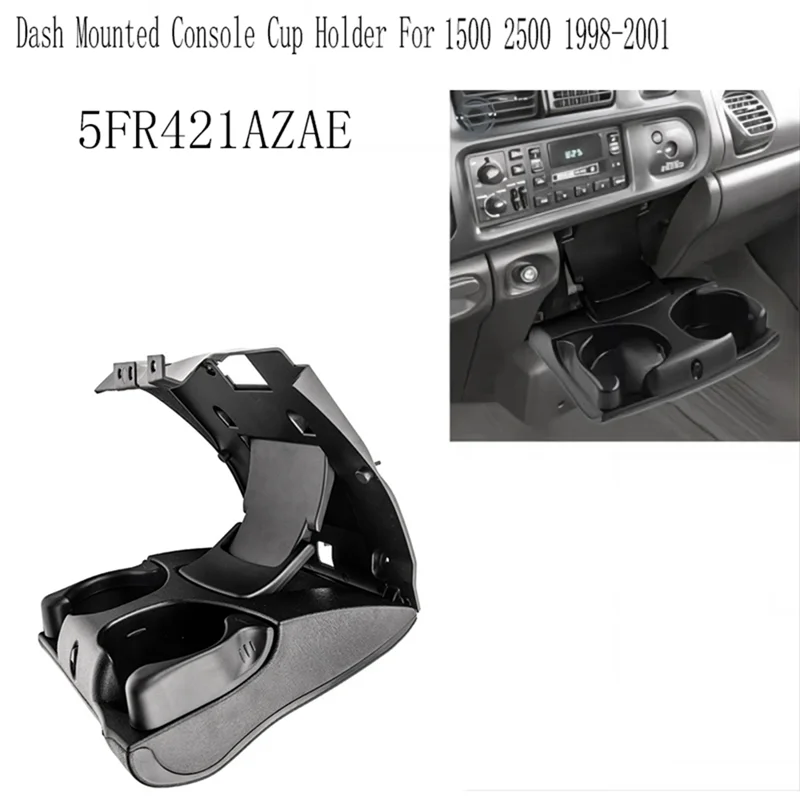 자동차 대시 마운트 콘솔 컵 홀더 음료 홀더 Dodge Ram 1500 2500 1998-2001 5FR421AZAE