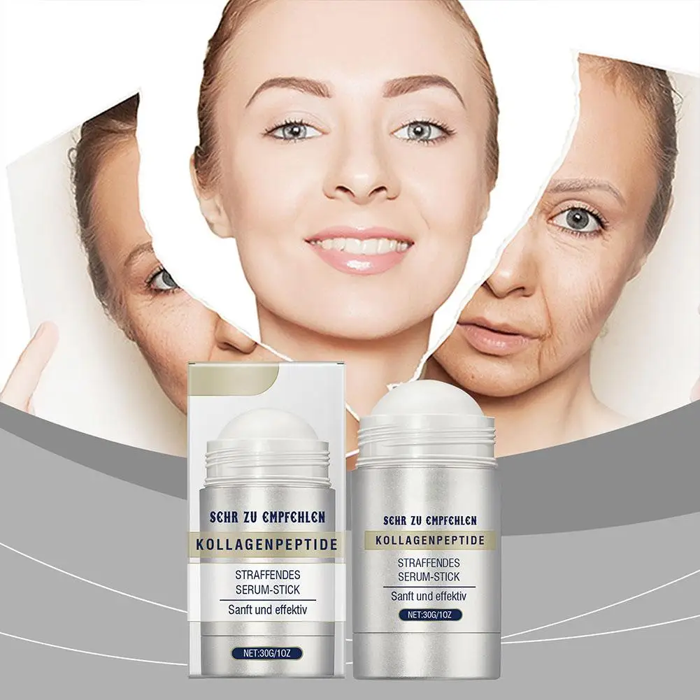Facial Serum Facial Essence Collagen Face Serum Collagen Peptide Firming Essence Stick Reduces Fine Lines Tightens Moisturizes The Skin Improves Dullness Tightens The Skin