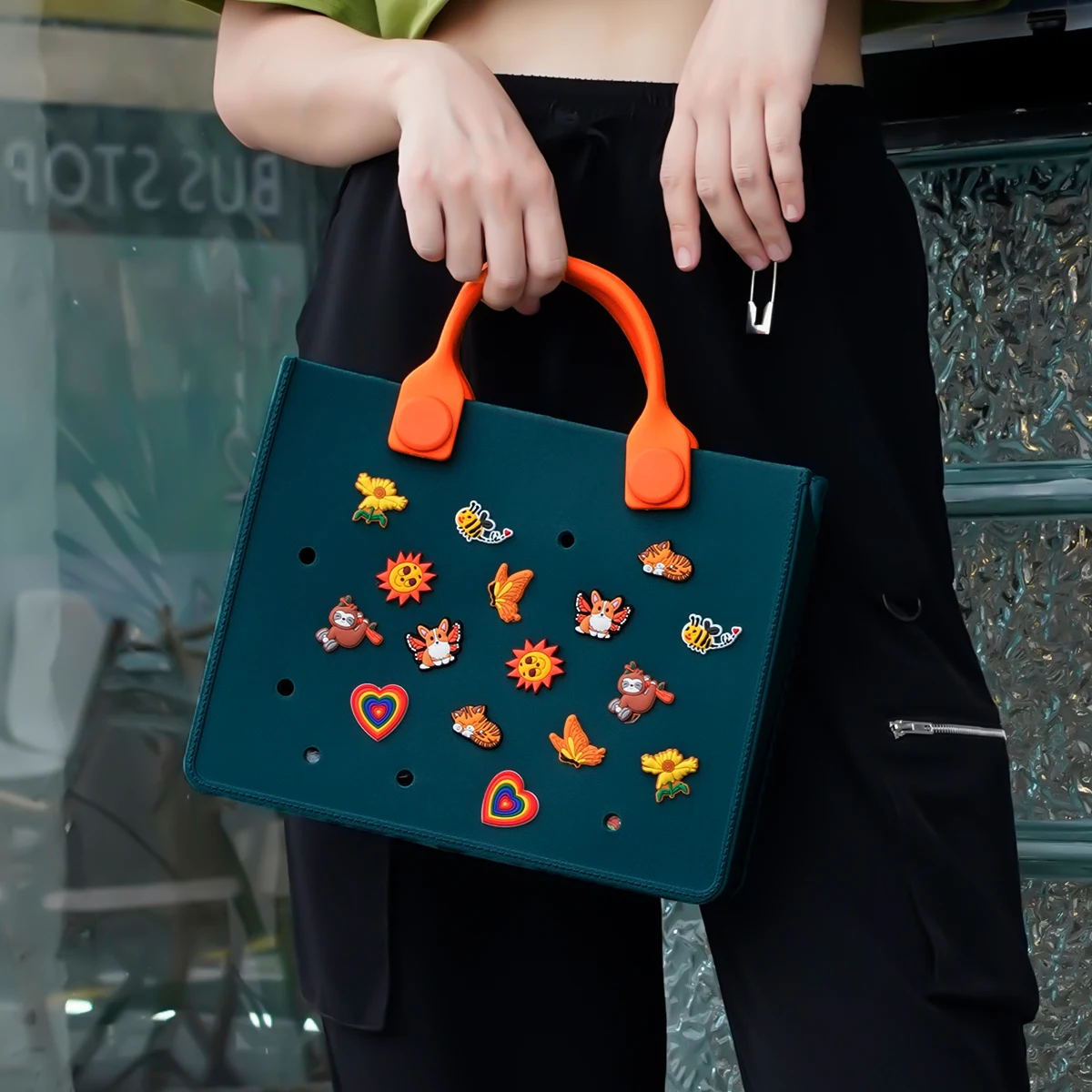 Soft Travel Bag Outdoor Beach Bag Womens Large Handbags for Women Commuting Womens EVA Tote Bag Accessories Female H
