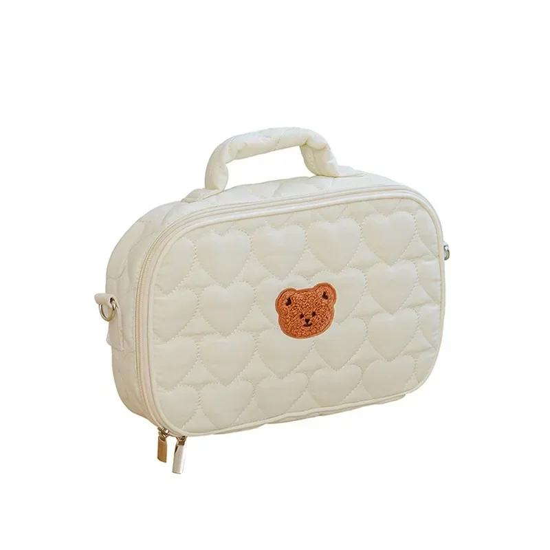 New Mommy Bag Cute Print Embroidery Mommy Bag Zipper Newborn Baby Diaper Bags Nappy Pouch Travel Stroller Storage Bags Travel