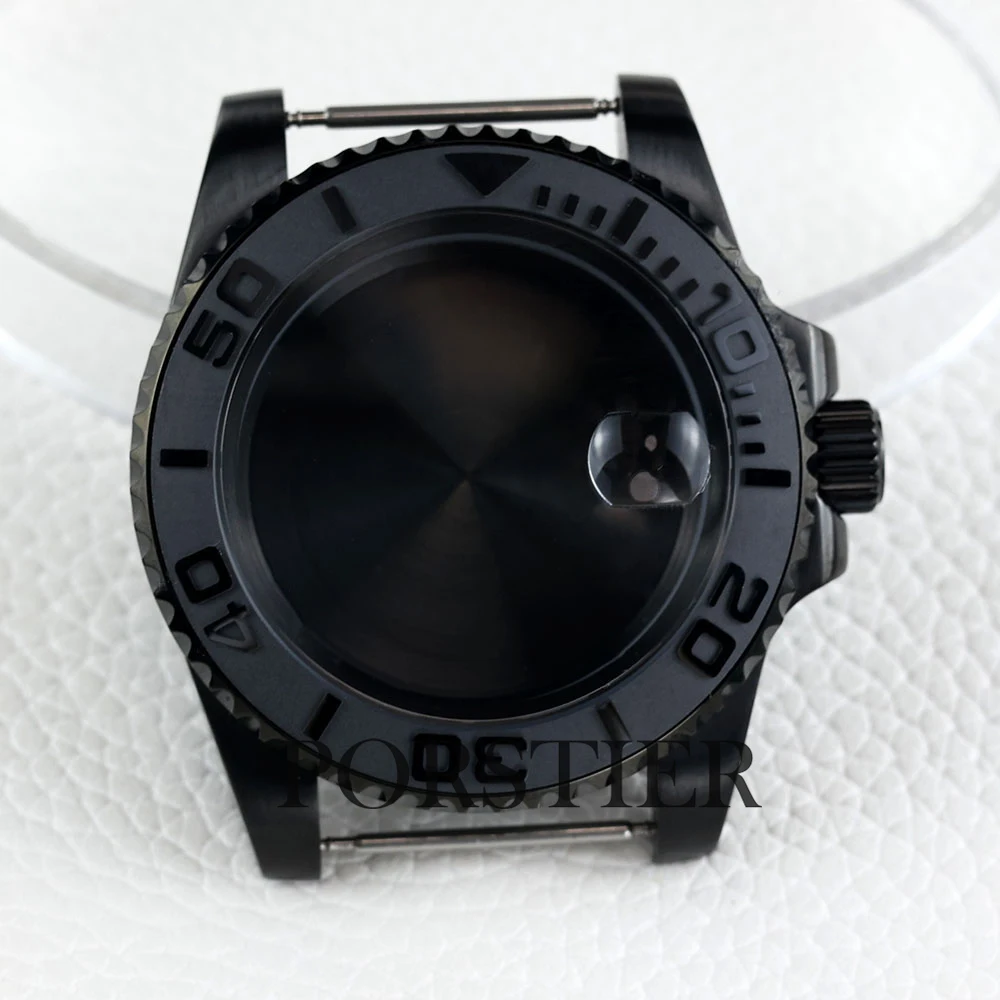 40mm NH35 Watch Case Black PVD
