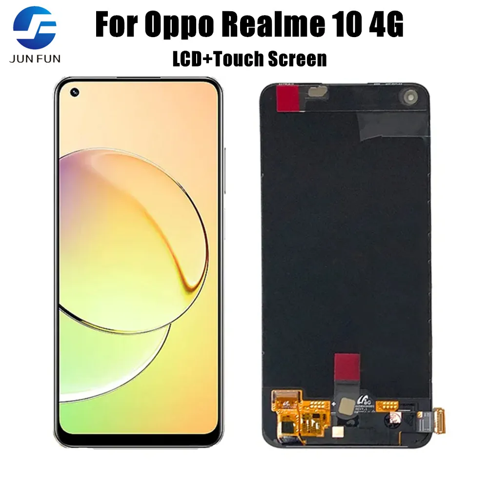 

6.4 For Oppo Realme 10 4G LCD Display Screen Touch Panel Digitizer Assembly For Realme10 RMX3630 Replacement
