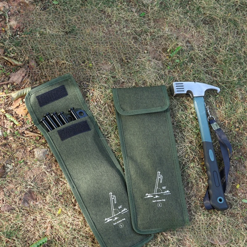 

1 шт. уличная напольная сумка для степлера, набор для кемпинга, многофункциональная напольная сумка для степлера для кемпинга, ткань Оксфорд, большая сумка для хранения аксессуаров