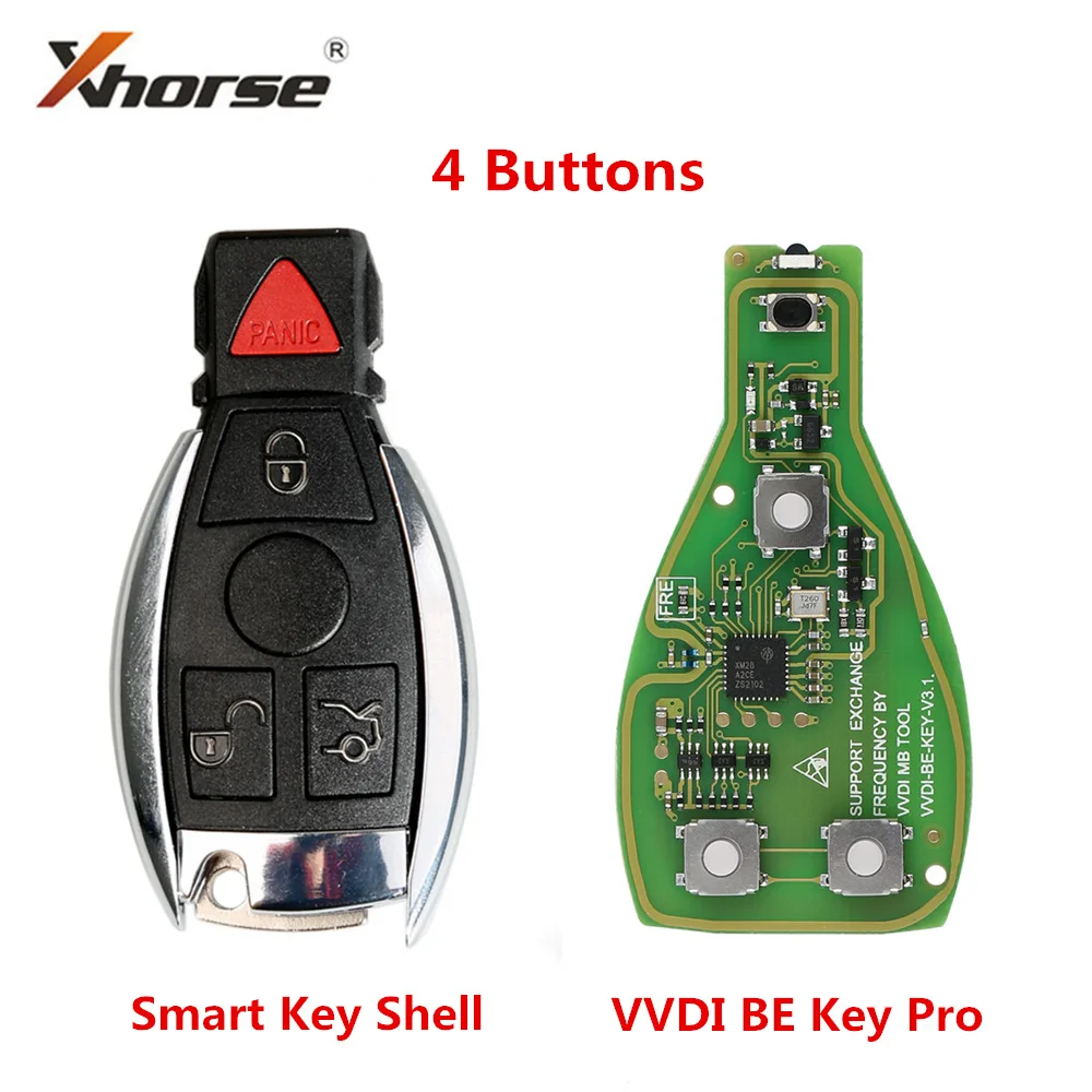 Xhorse-VVDI BE Ű  V3.2 PCB  Ű Ĩ,  , Ʈ Ű 315MHz/433MHz, ޸ 