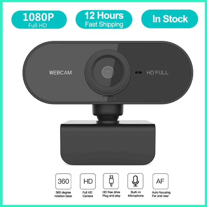 

USB Web Camera Laptop Desktop for Office Meeting Home With MIC Full HD Web Cam Webcam 1080P Conference PC Webcam Autofocus
