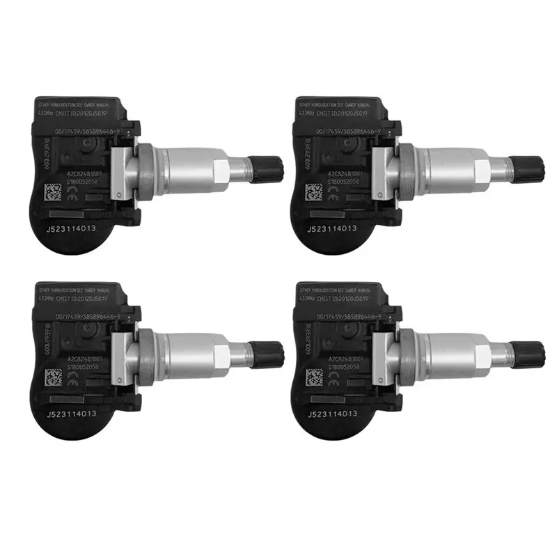 Ec7 Tpms Module Car TPMS Tire Pressure Sensors 4Pcs Set J523114013 01732445 10725271 ...