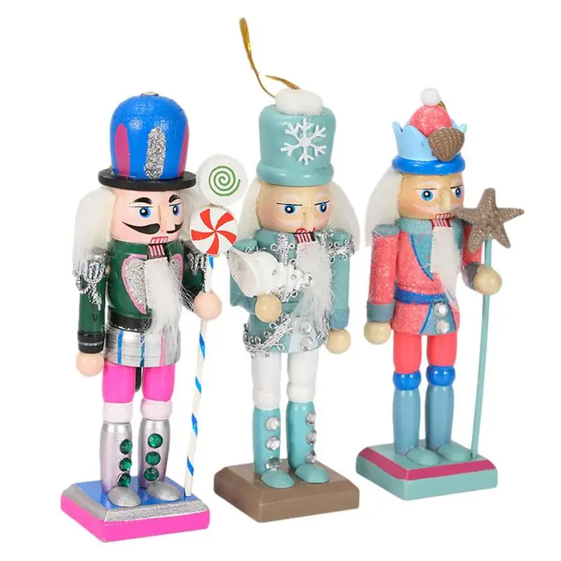 

3 шт., деревянные фигурки для украшения дома