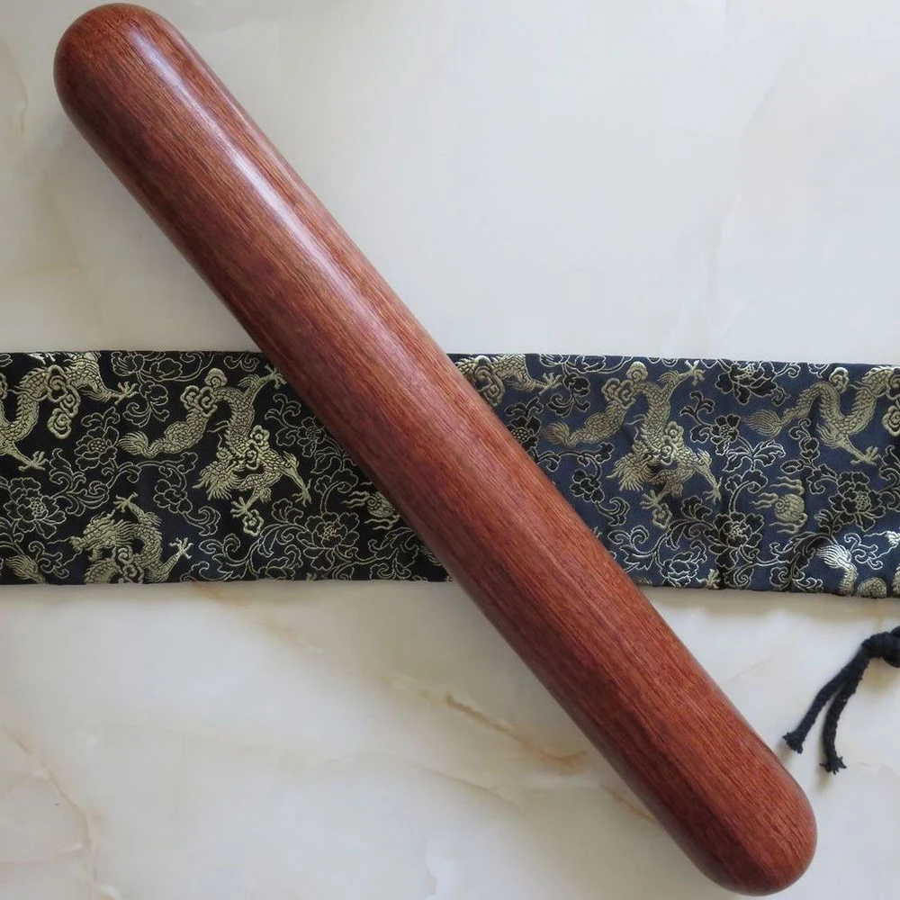 high quality rose wood kung fu rods taiji martial arts stick tai chi