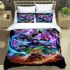 Demon Slayer Printed Bedding Sets exquisite bed supplies set duvet cover bed comforter set bedding set luxury birthday gift 3