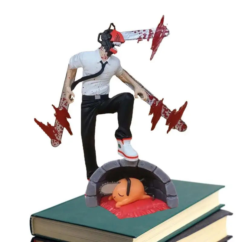 

2022 New Chainsaw Figure Man Denji Power Action Figurines Anime Figure Chainsaw Power Figurine For Children Toys Christmas Gifts