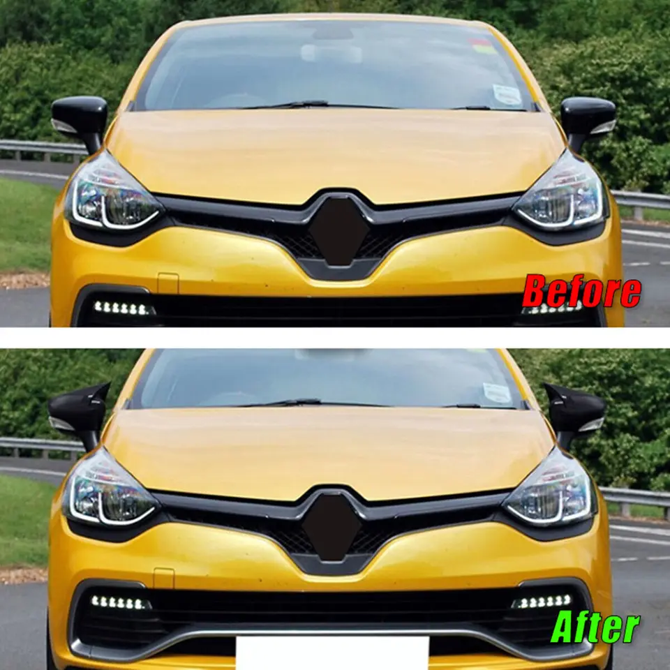 Specchio Retrovisore Destro Riscaldato In Vetro Con Piastra Per Renault Captur Clio ZOE (2012-2020), Asferico, Diagonale 17 Cm