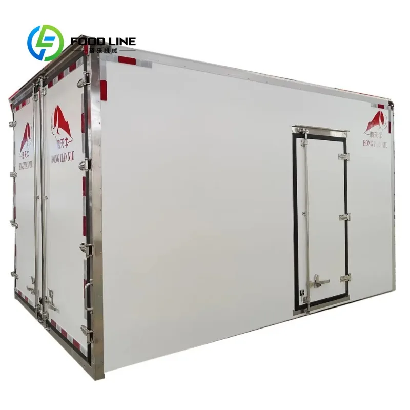 Cella Frigorifera Personalizzata ad Alta Efficienza da 10 Piedi per Pickup con Unità di Refrigerazione e Alimentazione di Emergenza per il Trasporto di Merci Congelate - immagine 2