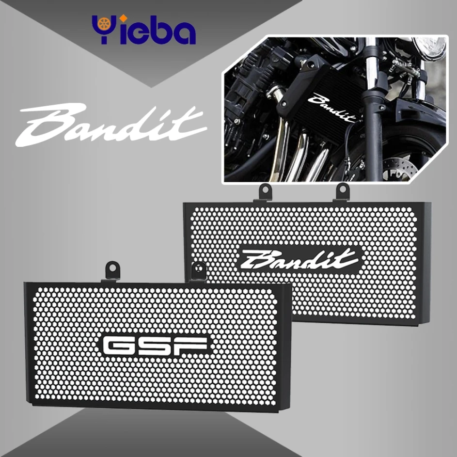 

Для Suzuki GSF 600 600S BANDIT 1996-2004 2003 2002 Защитная крышка радиатора и защита масляного радиатора GSF 650 650S Bandit 2005 2006