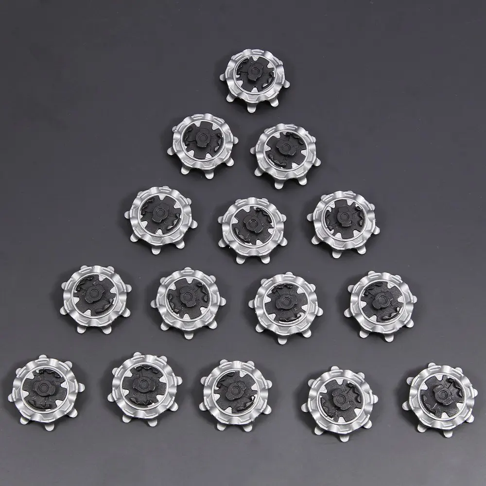 14pcs Golf shoes soft Spikes Pins 1/4 Turn Fast Twist Shoe Spikes Replacement Set golf training aids 2