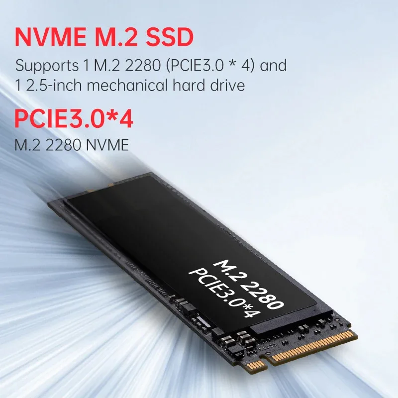 MOREFINE Mini Host M700S Loongson CPU 3A6000 High-Performance