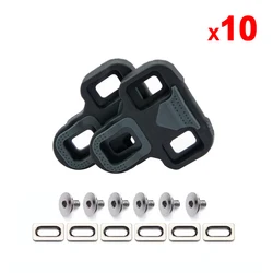 Enhanced Product Title:  
Premium Road Cycling Cleats with 4.5° Float - Self - Locking Pedal Accessories (10 Set)