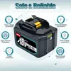 NEW 18V 9.0/12.0/18.0Ah Rechargeable Battery For Makita Power Tools with LED Li-ion Replacement LXT BL1860 1850 18v 9 A 18000mAh 3