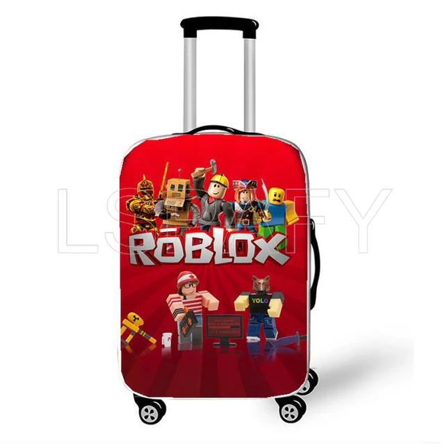 Capa Protetora Para Mala Viagem Personalizada Média Roblox