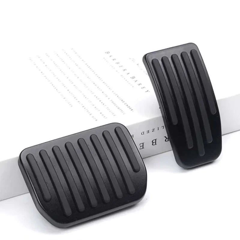 Aluminum Alloy Brake Accelerator Foot Pedal Cover for Tesla Model Y-Model 3 Highland 2pcs car accessories car pedals pedal cover