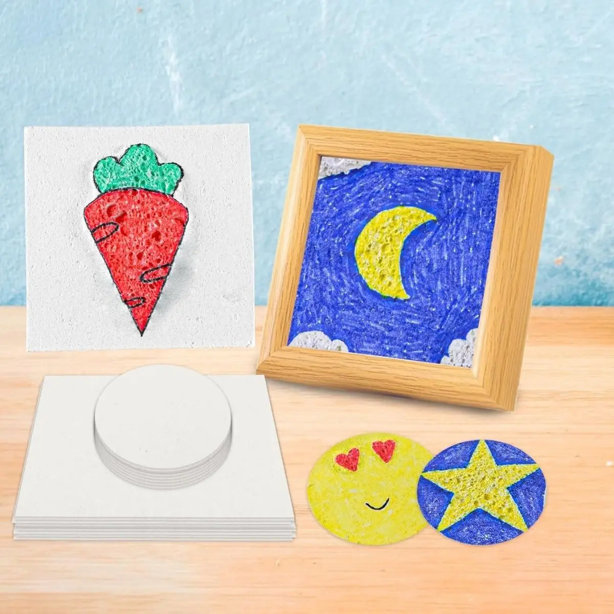 Foam Texture Paper 10pcs 3