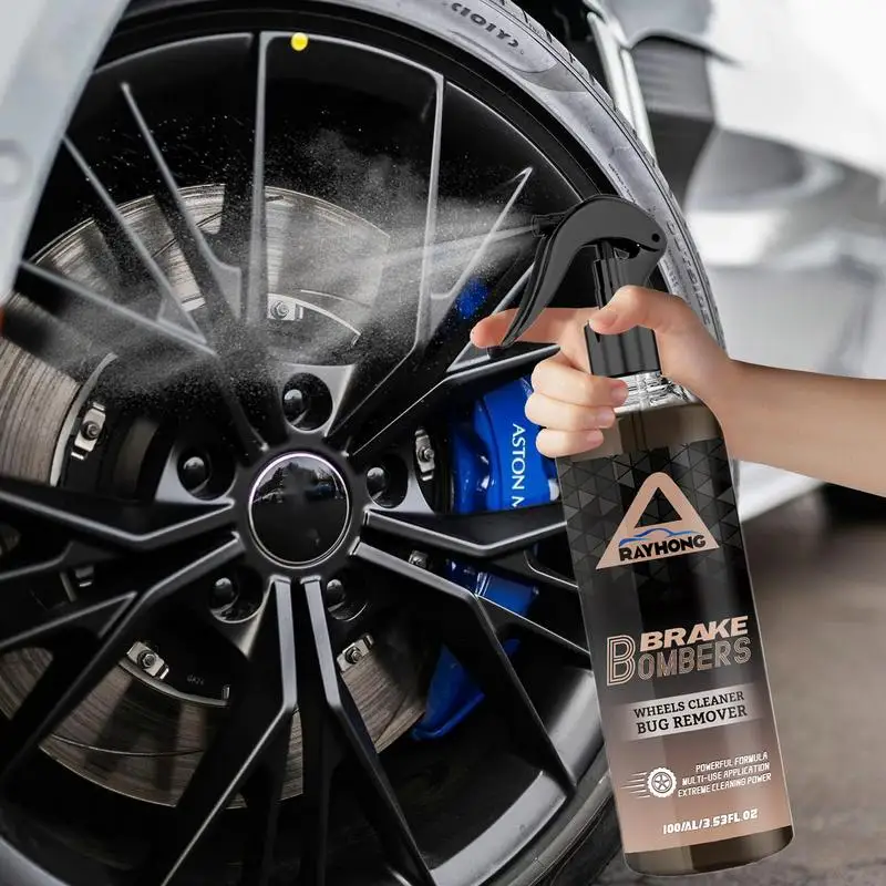 Wheel Cleaner Spray Rim And Tire Cleaner Heavy Duty Car Wheel Cleaner  Powerful Professional Brake Wheel Cleaning Spray For - AliExpress