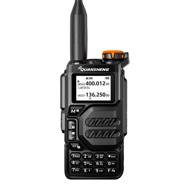 

Quansheng Walkie Talkie UHF VHF UV-K5 50-600MHz Air Band DTMF Scrambler Type C Charger Wireless Frequency Copy NOAA FM Radio
