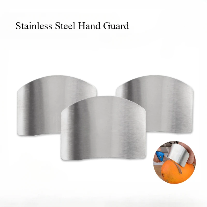Stainless Steel Vegetable Cutting Hand Guard Finger Guard Finger Anti Cutting Protector Kitchen Tools