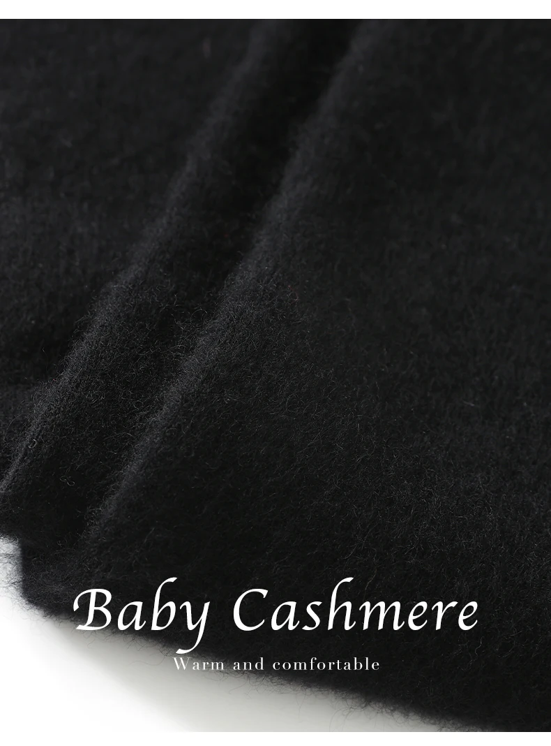 Erweiterte Knieschoner aus 100 % Kaschmir für Herren und Damen im Herbst und Winter, alte kalte Beine, warme gestrickte Kniegelenk-kältebeständige Beinwärmer – Detail 21