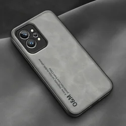 Custodia per telefono in pelle magnetica di lusso e silicone